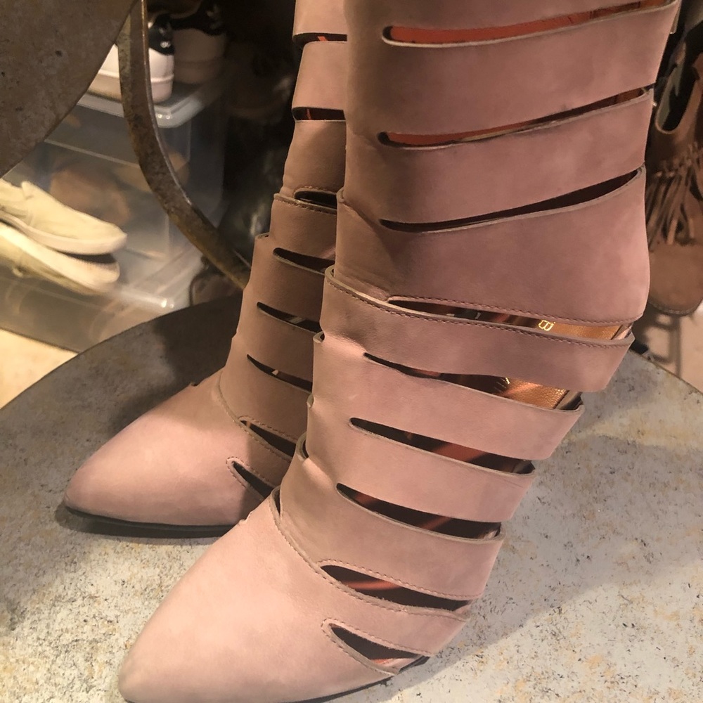 Rebecca Minkoff real leather booties